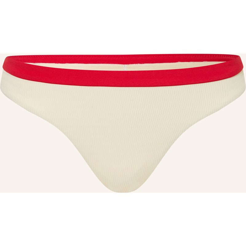 Seafolly Basic-Bikini-Hose Bandwave weiss