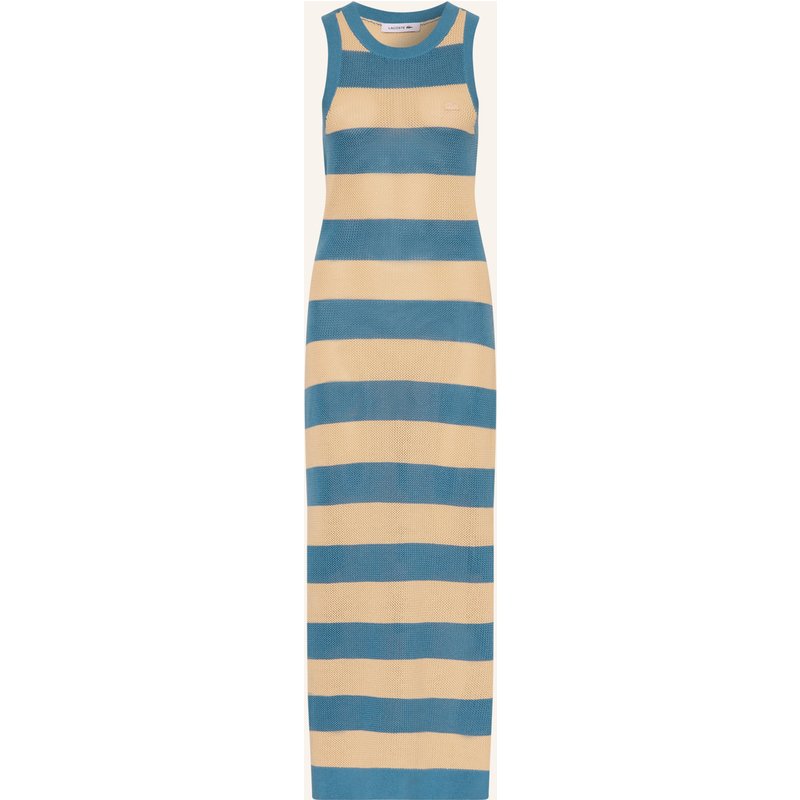 Lacoste Strickkleid blau