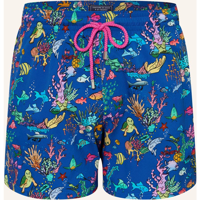 Vilebrequin Badeshorts Aquarium blau