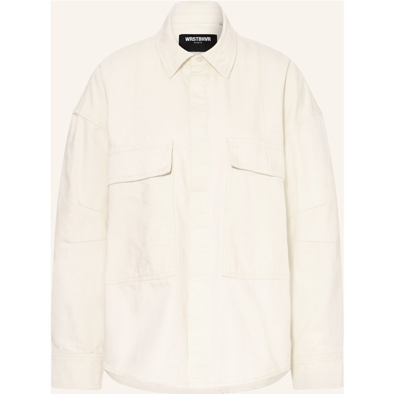Wrstbhvr Jeansbluse Bets weiss