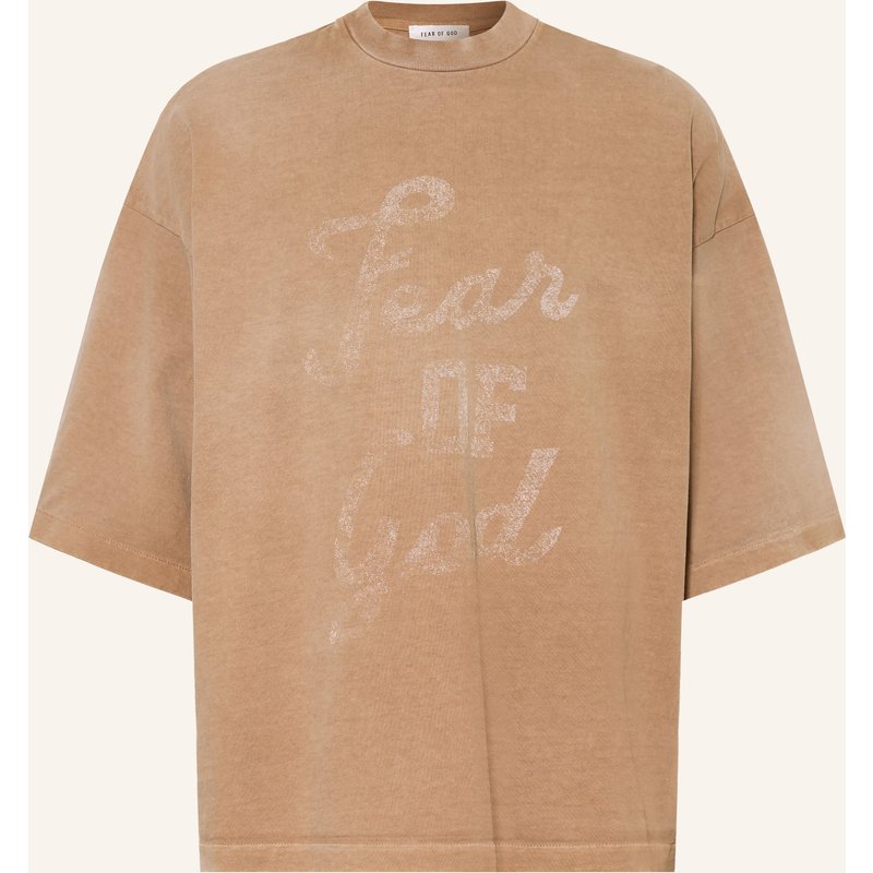 Fear Of God Oversized-Shirt beige