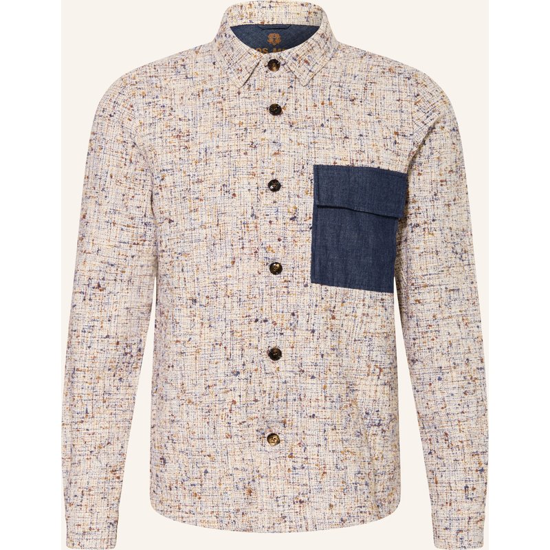 Mos Mosh Gallery Bouclé-Overshirt Mmgwilson weiss