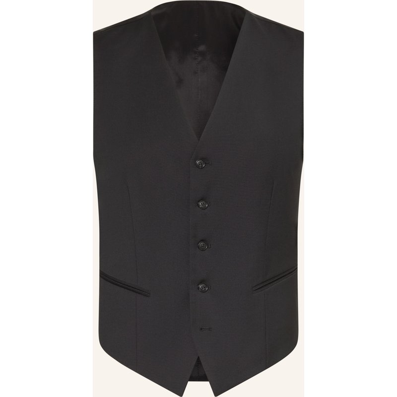 Tiger Of Sweden Anzugweste Winston Extra Slim Fit schwarz