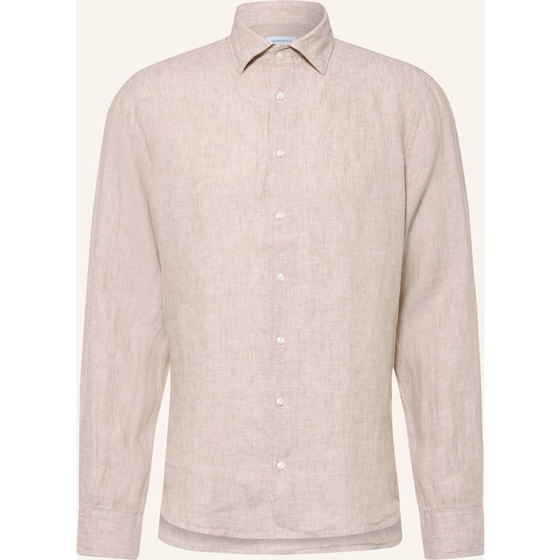 Seidensticker Hemd Shaped Fit beige