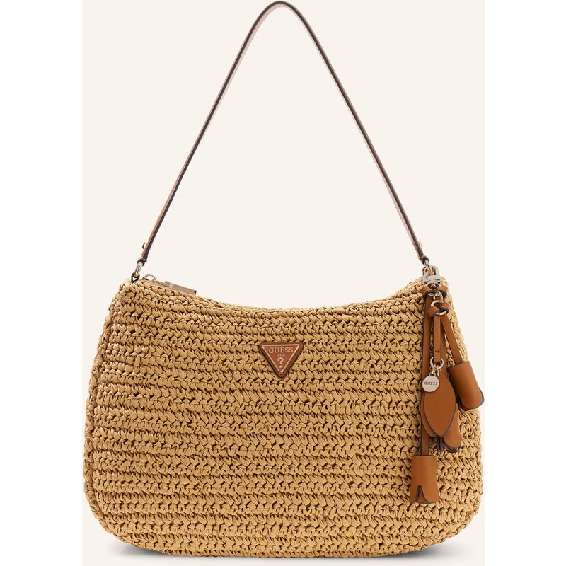 Guess Schultertasche Ofelia beige