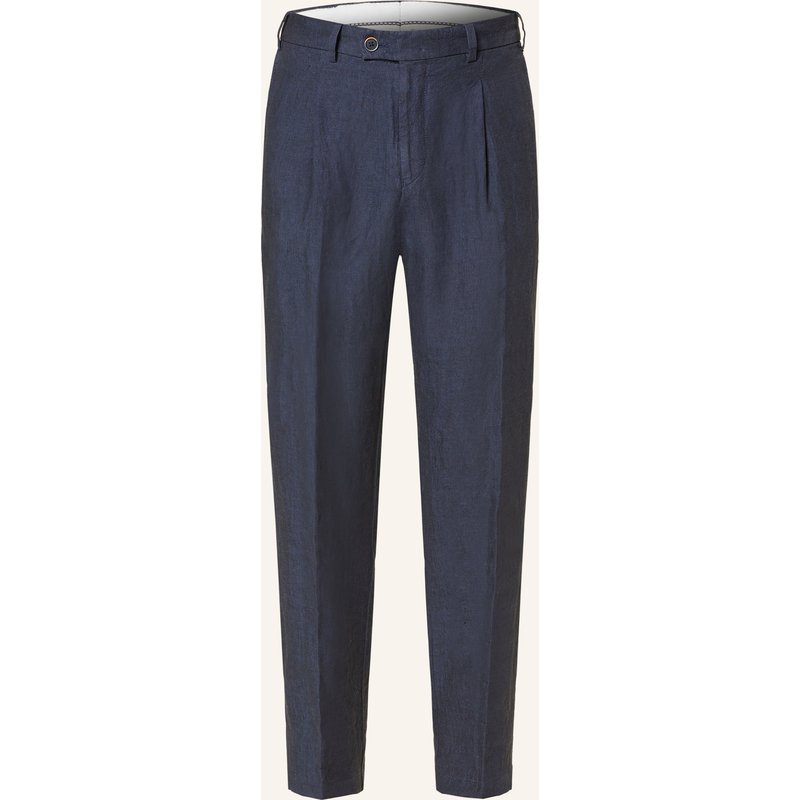 Hiltl Leinenchino Primo Regular Fit blau