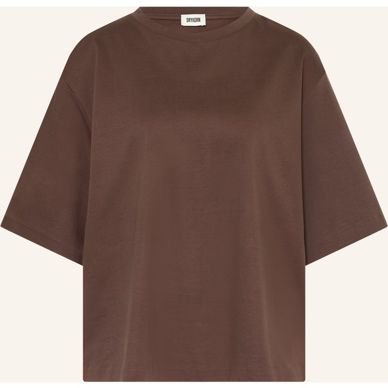 Drykorn Oversized-Shirt Pinara braun