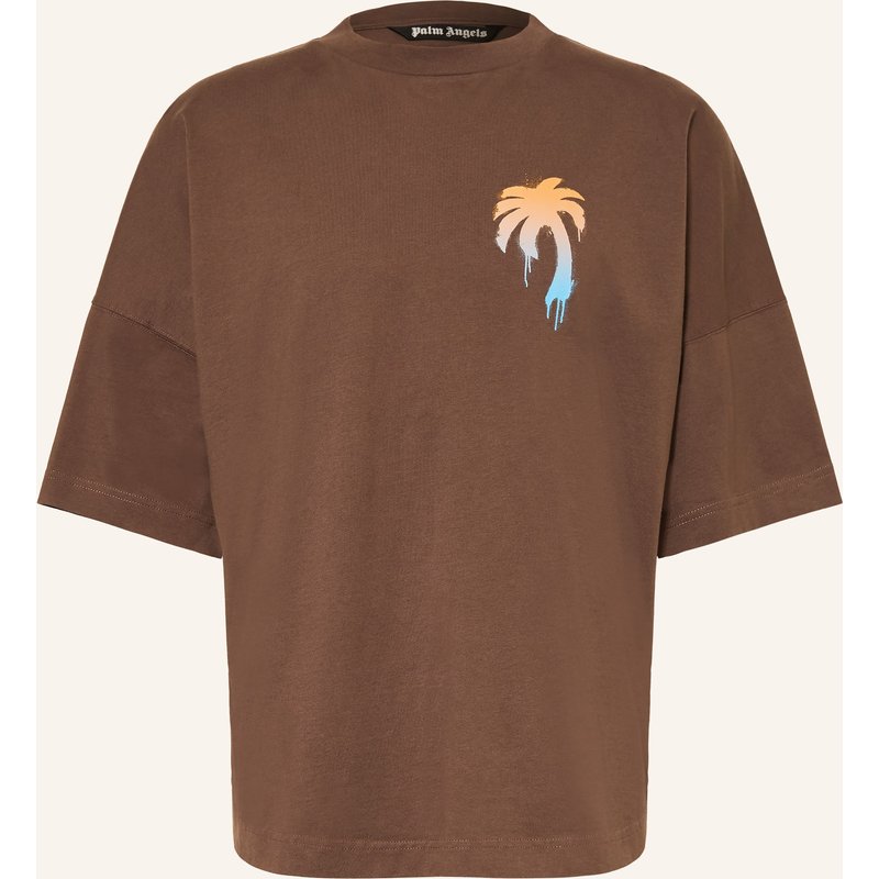Palm Angels T-Shirt braun