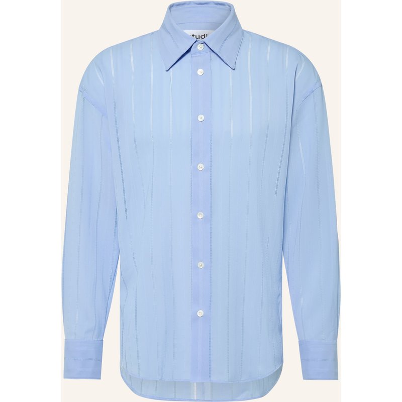Studio Seidensticker Hemd Studio Relaxed Fit blau
