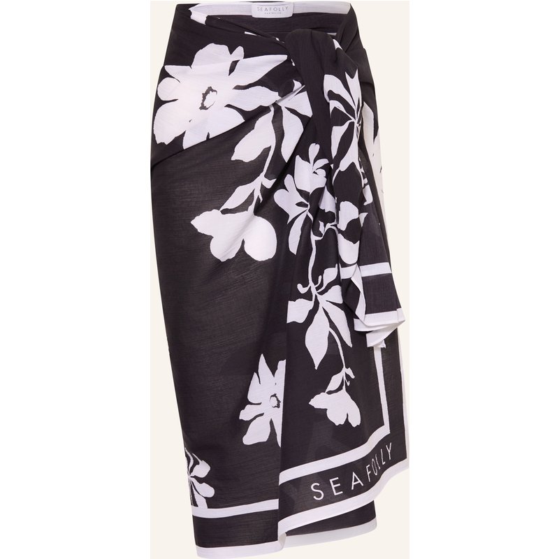 Seafolly Pareo Mayflower schwarz
