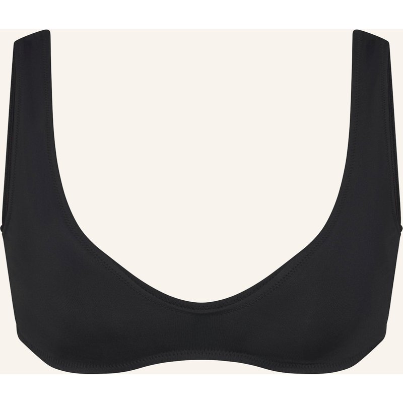 Skims Bustier-Bikini-Top Signature Swim schwarz