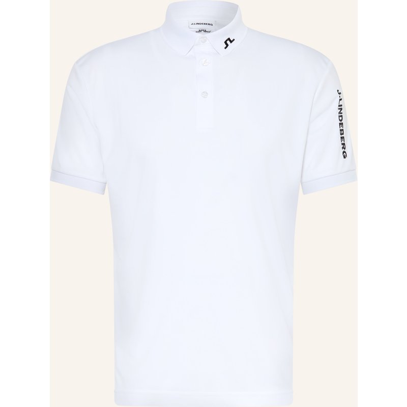 J.Lindeberg Funktions-Poloshirt weiss