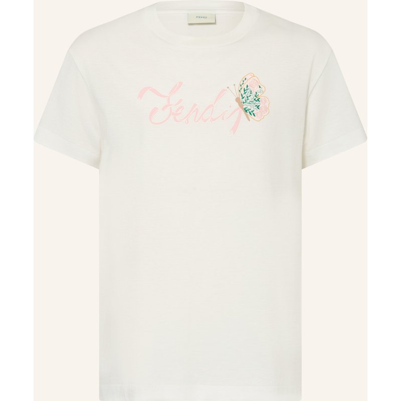 Fendi T-Shirt Tinto weiss