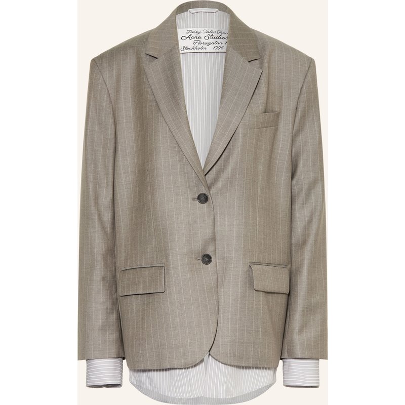Acne Studios Oversized-Blazer grau