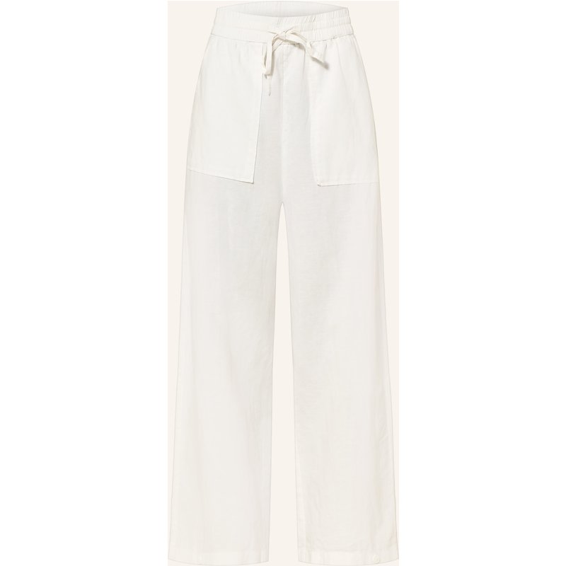 Marc O'polo Denim 7/8-Hose Mit Leinen weiss