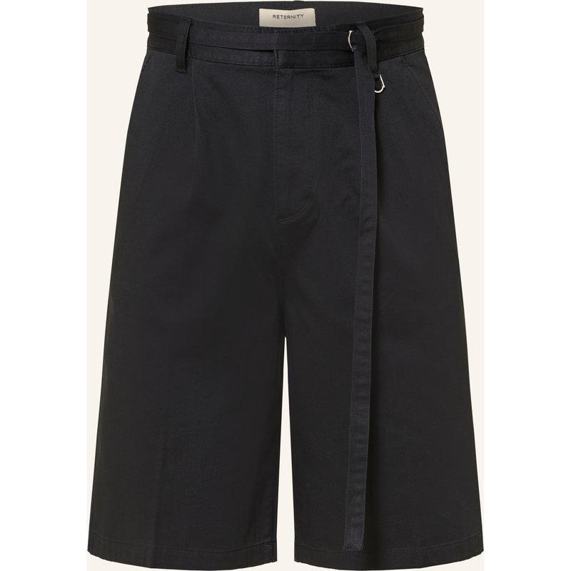 Reternity Chinoshorts Regular Fit schwarz