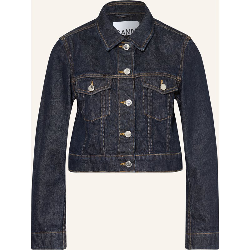 Ganni Jeansjacke blau