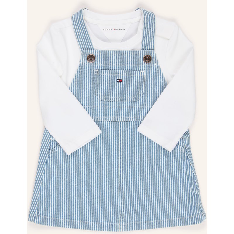 Tommy Hilfiger Set: Longsleeve Und Kleid blau