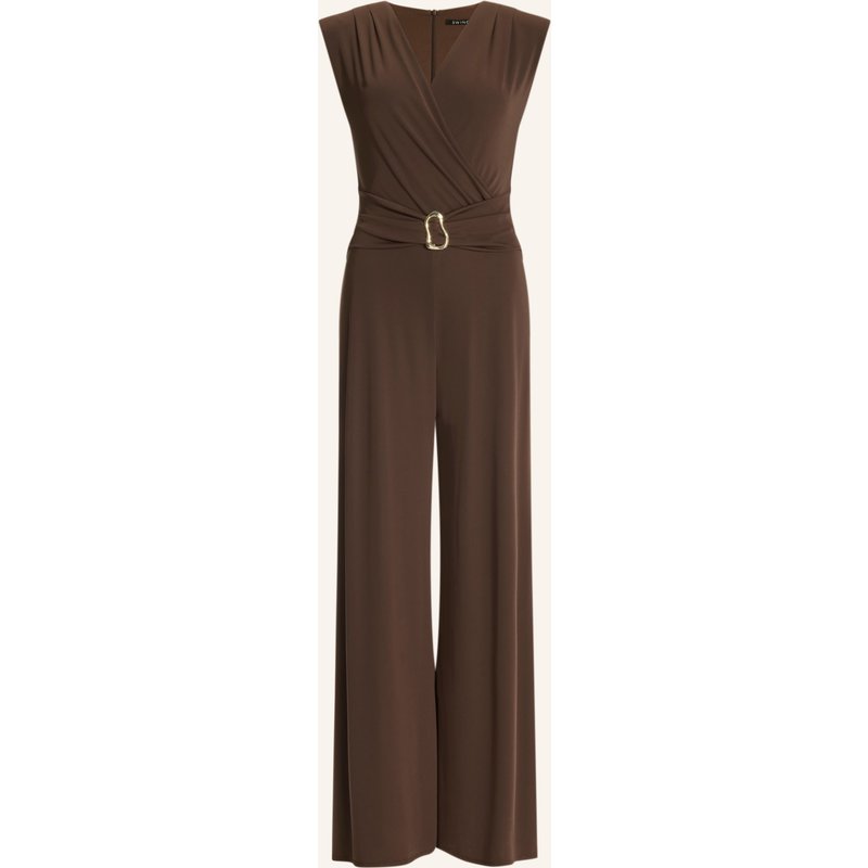 Swing Jumpsuit Aus Jersey braun