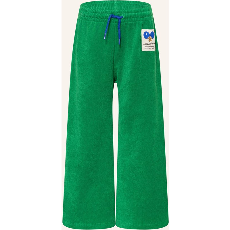 Mini Rodini Frotteehose Im Jogging-Stil gruen
