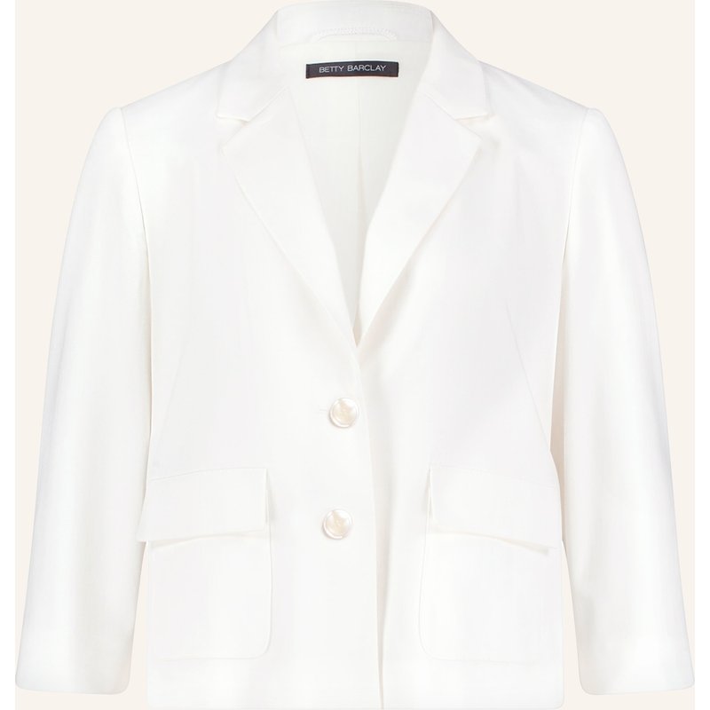Betty Barclay Blazer Mit 3/4-Arm weiss