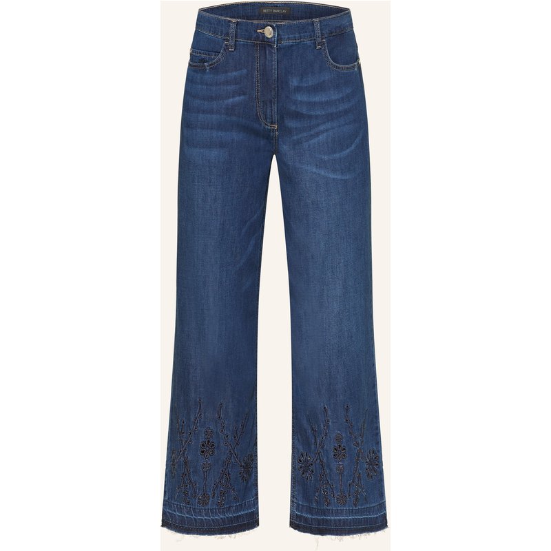 Betty Barclay Jeans-Culotte blau