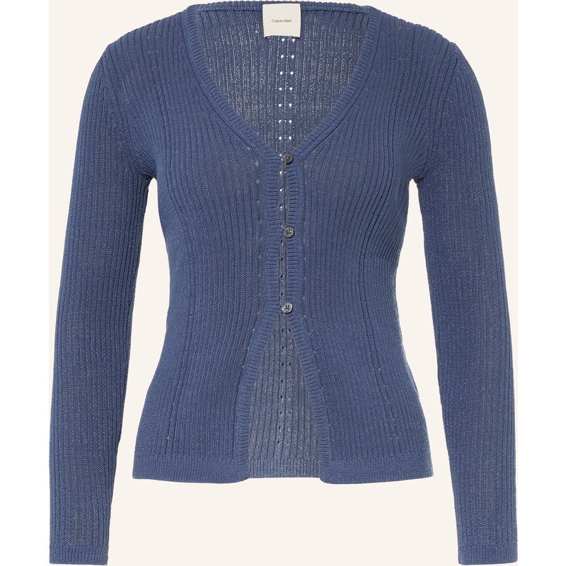 Calvin Klein Strickjacke blau