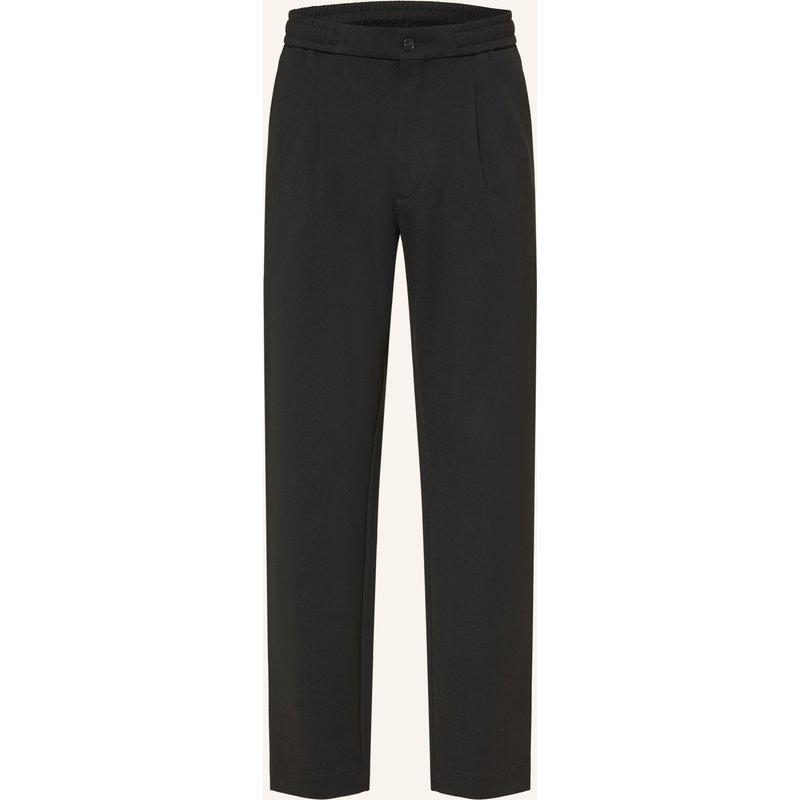 Calvin Klein Hose Im Jogging-Stil Tapered Fit Aus Jersey schwarz