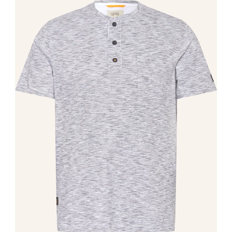 Camel Active Henley-Shirt weiss