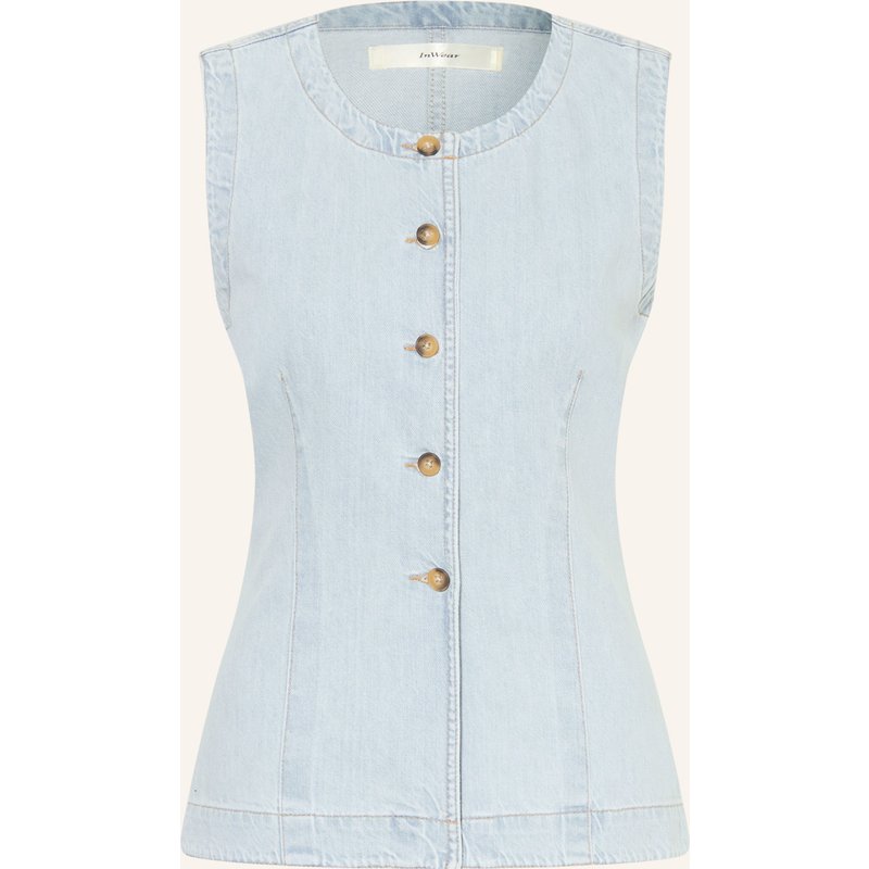 Inwear Jeansweste Ellyiw blau