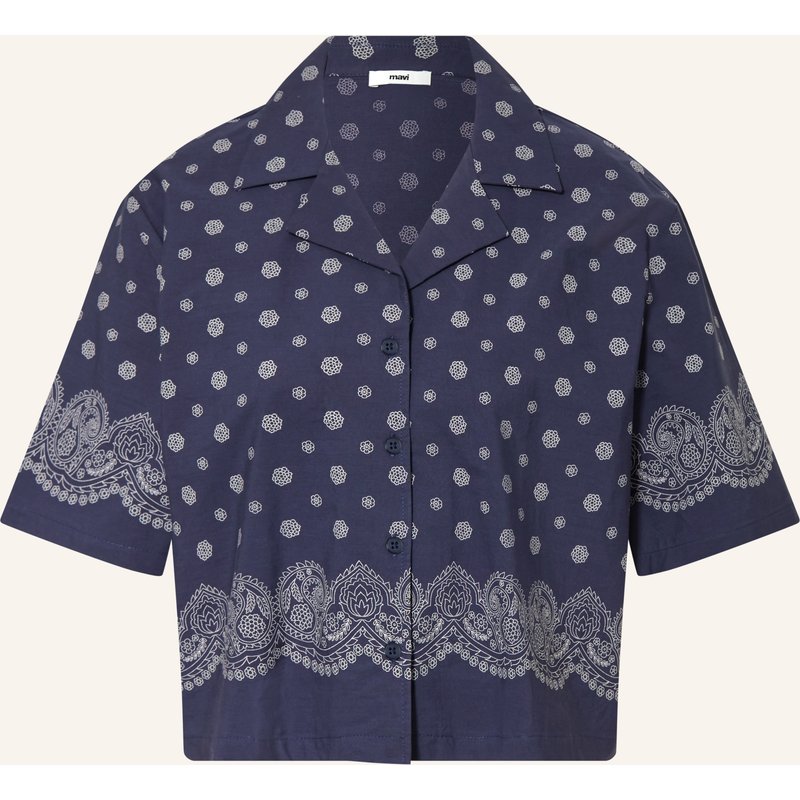 Mavi Bluse blau