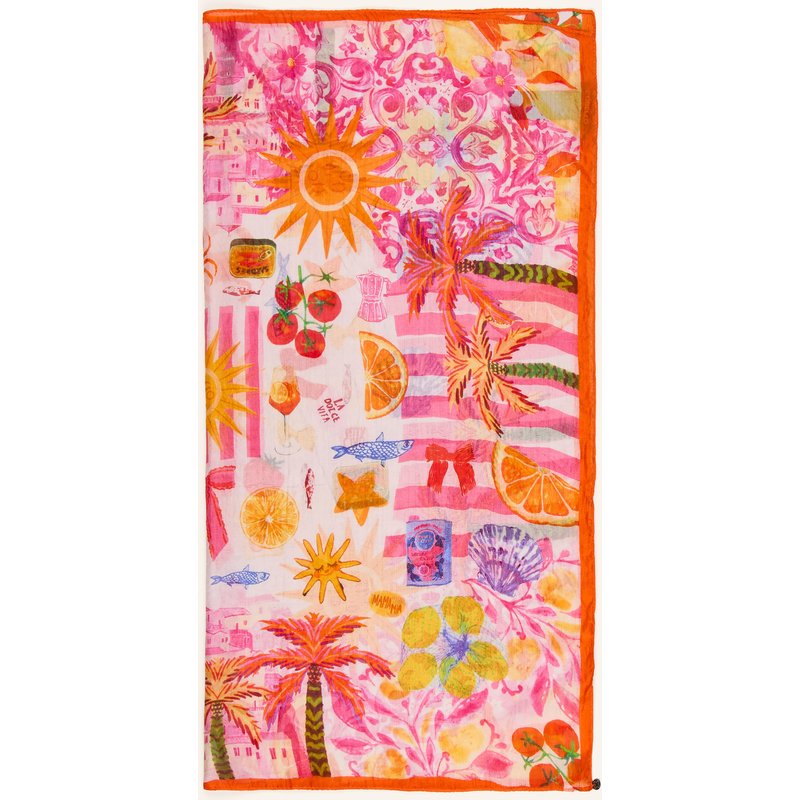 Codello Seidentuch pink
