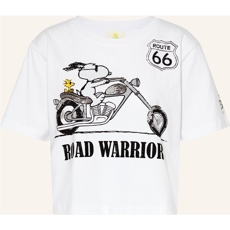 Princess Goes Hollywood T-Shirt Mit Schmucksteinen weiss
