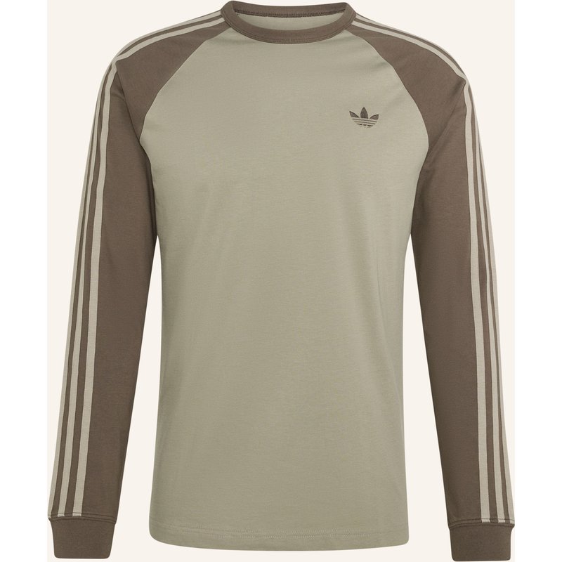 Adidas Originals Longsleeve 3streifen gruen