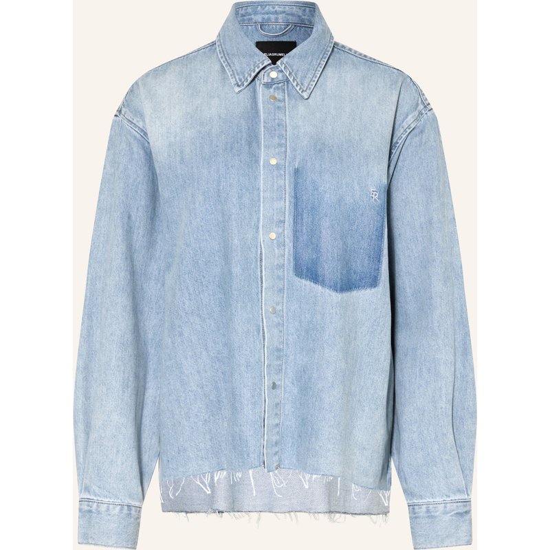 Elias Rumelis Jeansbluse Briar blau