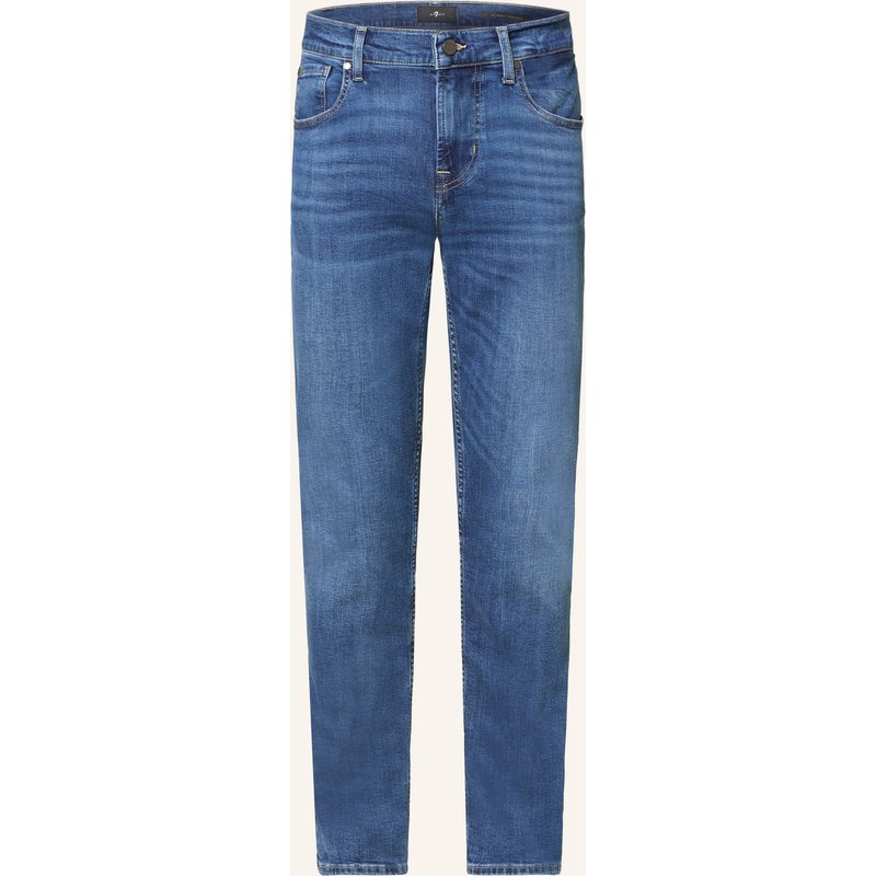 7 For All Mankind Jeans Slimmy Tapered Extra Slim Fit blau