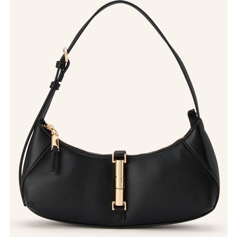 Seidenfelt Schultertasche Loviisa schwarz