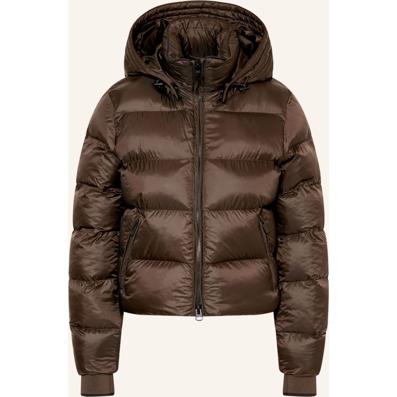 Wellensteyn Steppjacke Goldmine Mit Abnehmbarer Kapuze Und Dupont™ Sorona®-Isolierung braun