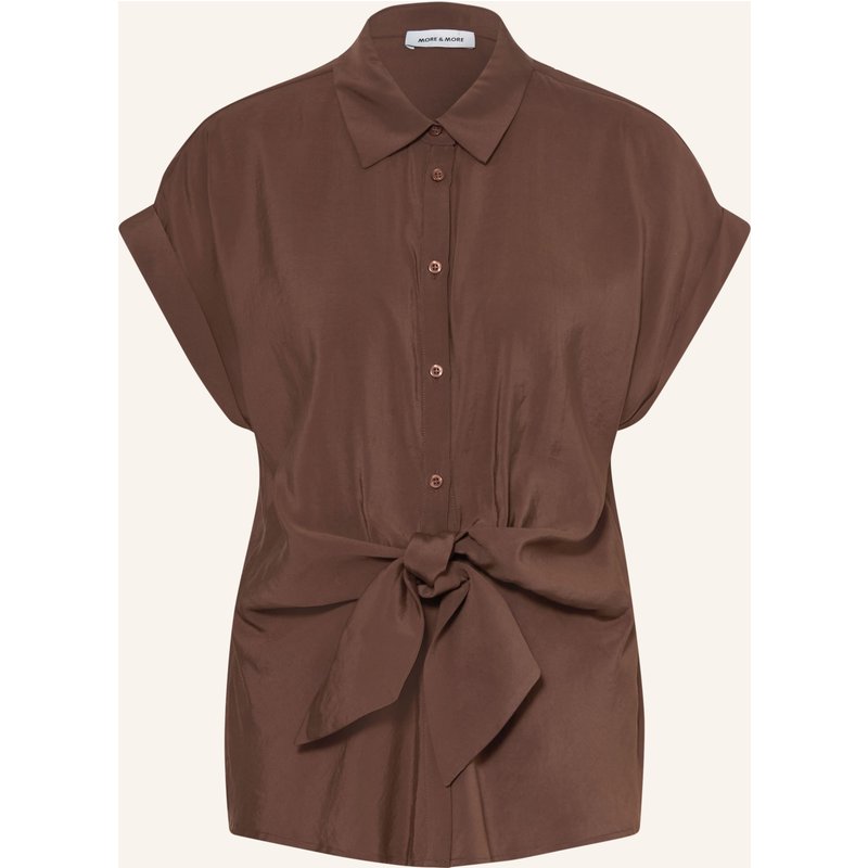 More & More Bluse braun
