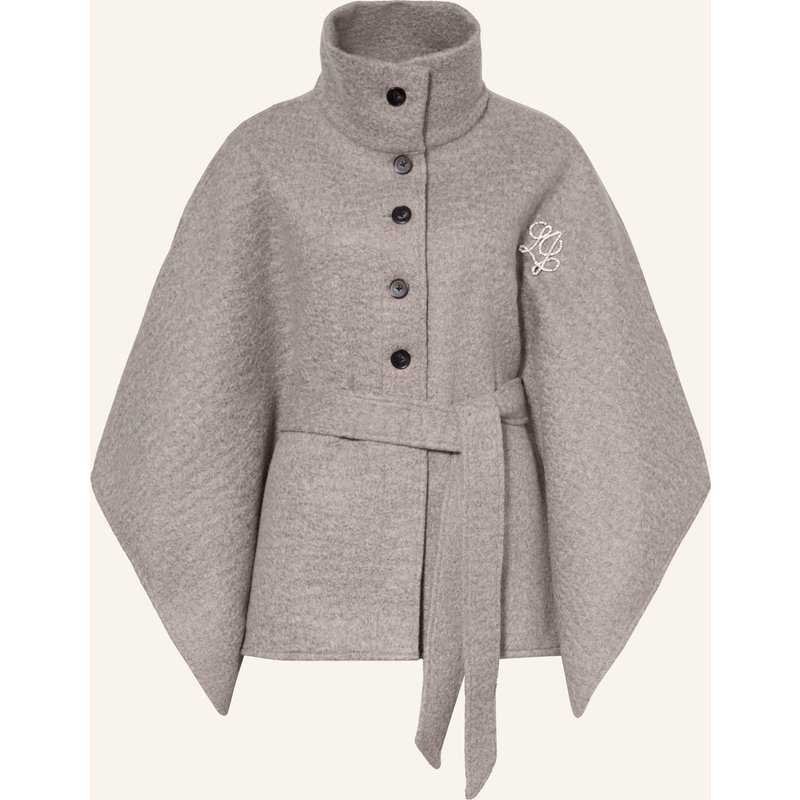 Liu Jo Cape Mit Schmucksteinen grau