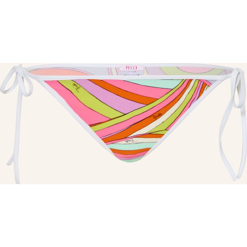 Pucci Triangel-Bikini-Hose rosa