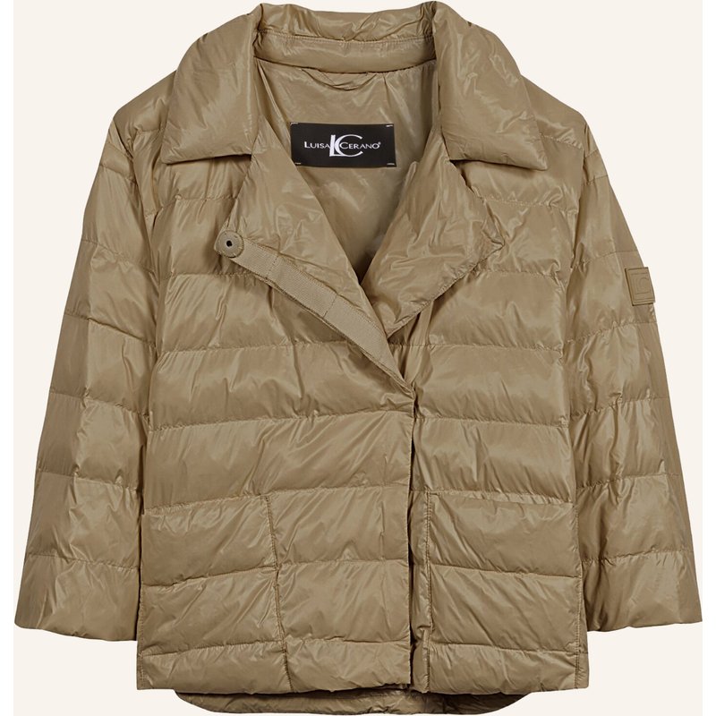 Luisa Cerano Steppjacke Mit 3/4-Arm gruen