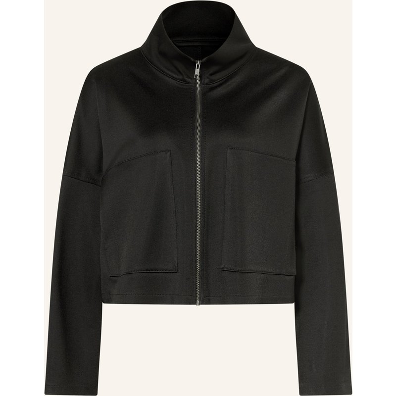 Drykorn Piqué-Kastenjacke Elstow schwarz