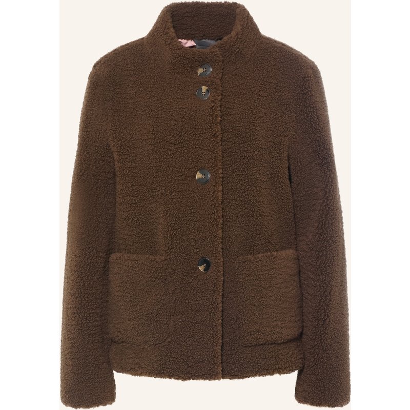 Fuchs Schmitt Teddyfell-Jacke Augsburg braun
