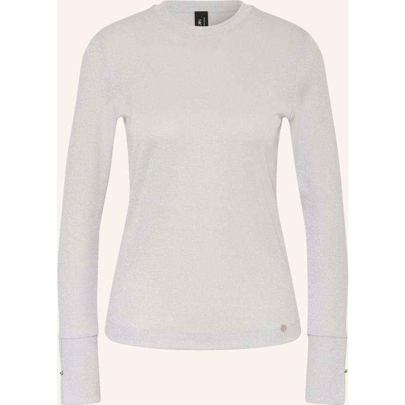 Marc Cain Longsleeve Mit Glitzergarn grau