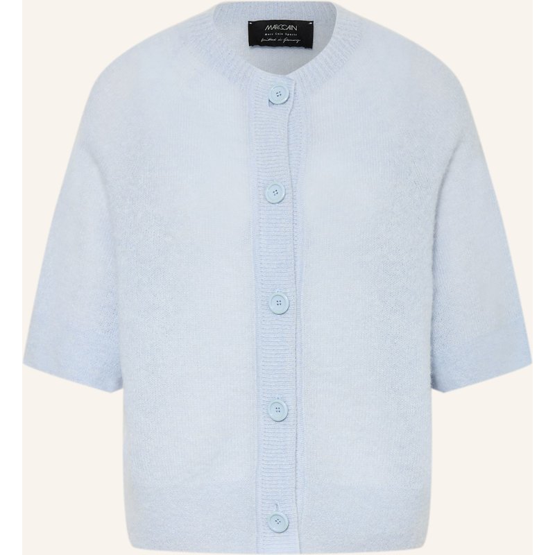 Marc Cain Strickjacke Mit Alpaka Und Mohair blau