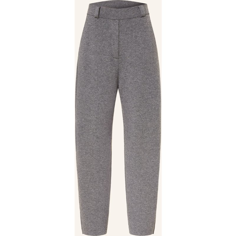 Lisa Yang Strickhose Wrenda Aus Cashmere grau