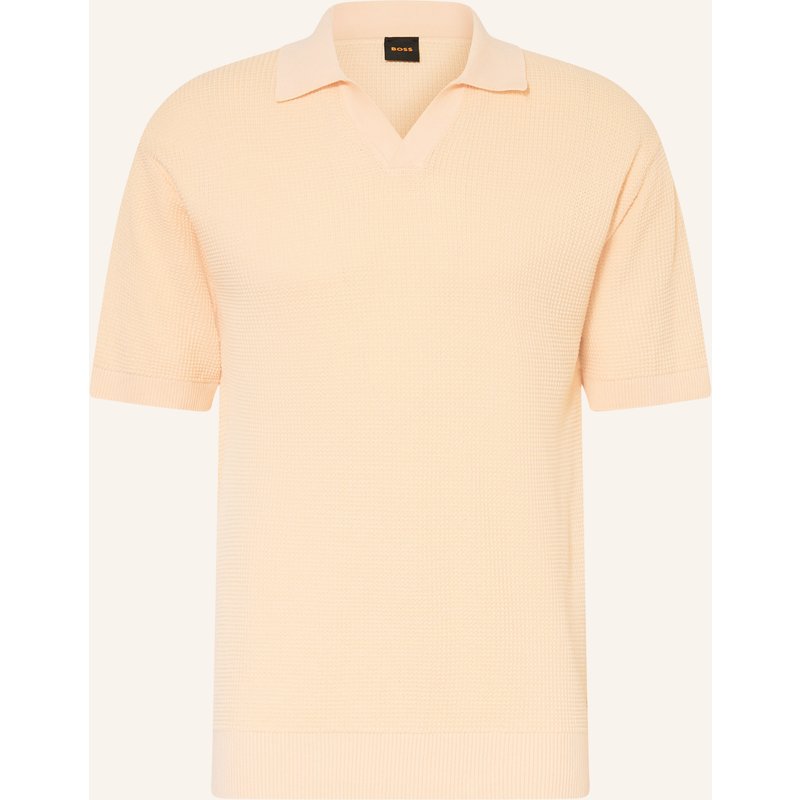 Boss Piqué-Poloshirt Kocello orange