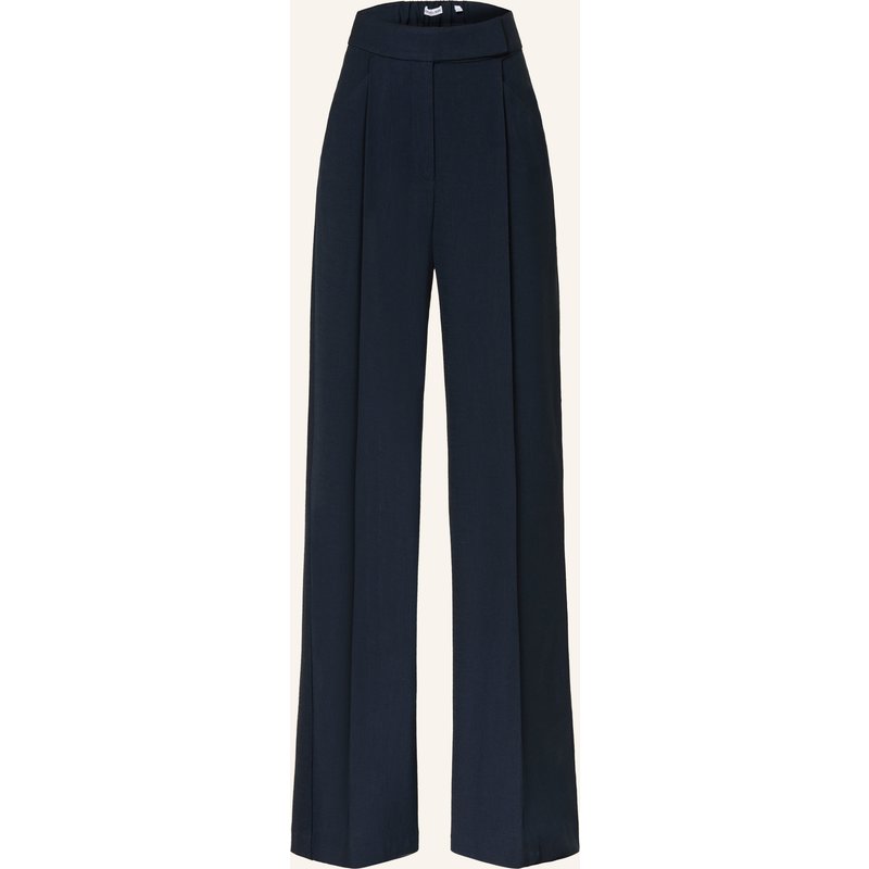 Veronica Beard Marlenehose Marbeau blau