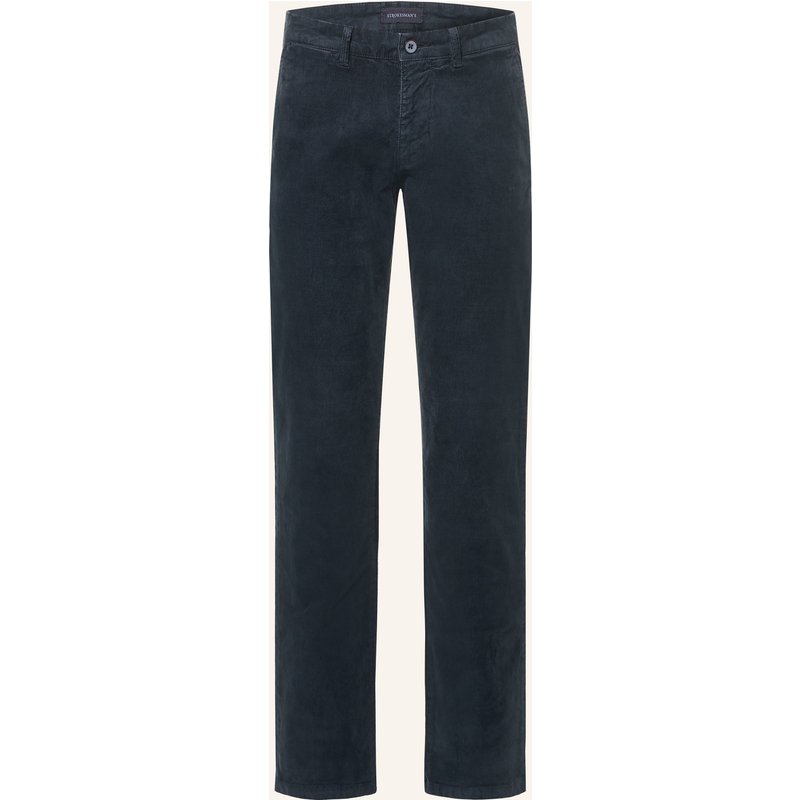 Strokesman's Cordhose Slim Fit blau
